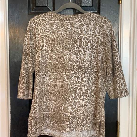 Coldwater Creek beaded blouse medium - Picture 4 of 4